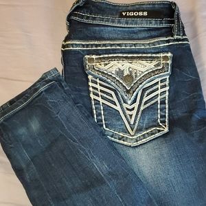 Vigoss Embellished Skinny Jeans